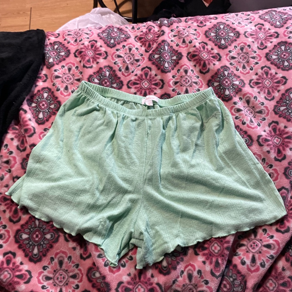 Mint Green Shorts